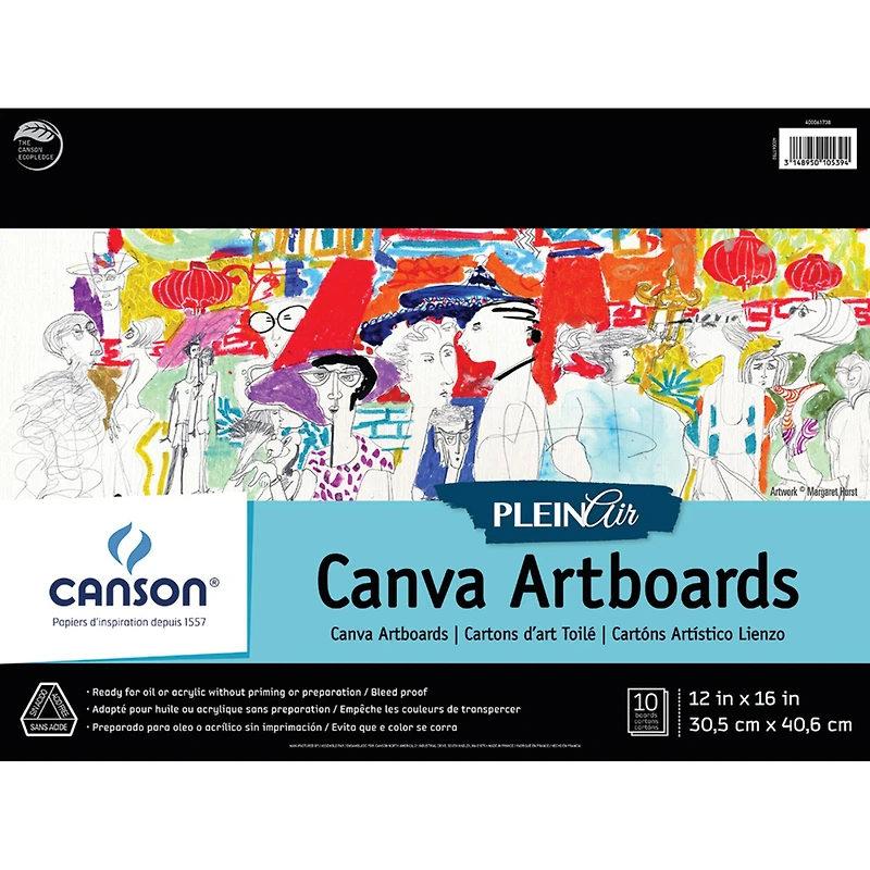 6 Pack: Canson® Plein Air Artboard Pad