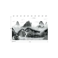 RoomMates Majestic Mountains Peel & Stick Mural