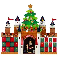 20.5" Nutcracker Castle Christmas Advent Calendar Decoration