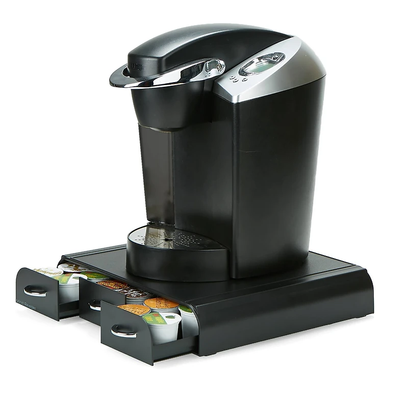 Mind Reader Black 36 Capacity 'Anchor' Triple Drawer Single Serve Coffee Pod Holder