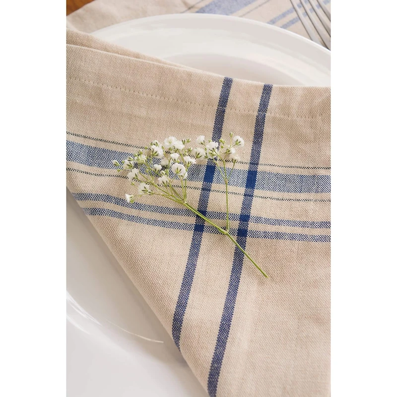 DII® French Stripe Cloth Dinner Napkins