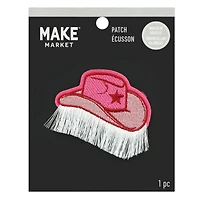 Iron-On & Adhesive Cowboy Hat Embroidered Patch by Make Market®
