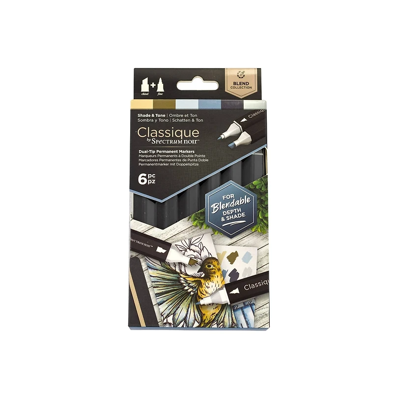 Spectrum Noir™ Classique Shade & Tone Dual Tip Marker Set
