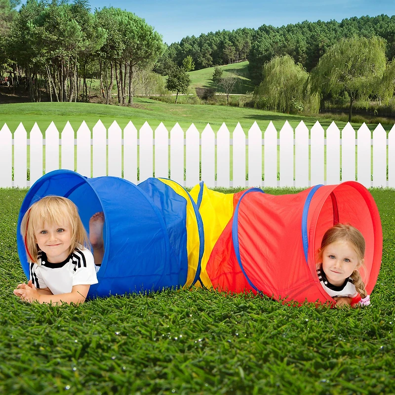 Toy Time 4-Way Kid's Play Tunnel