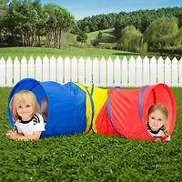 Toy Time 4-Way Kid's Play Tunnel