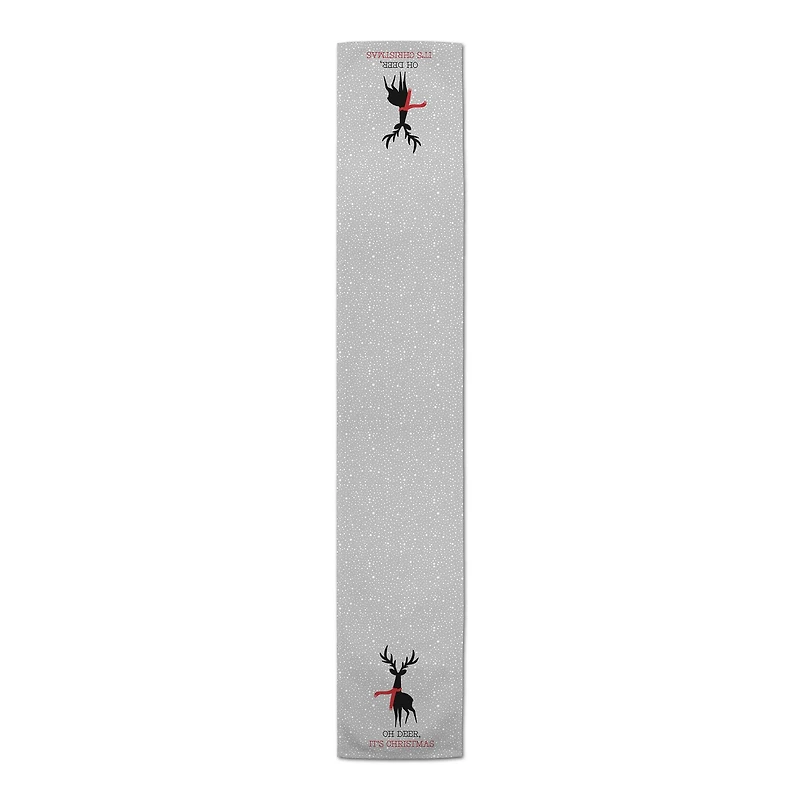 72" Oh Deer It's Christmas Table Runner