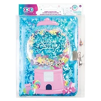 Make It Real™ 3C4G Bubble Gum Glitter Locking Journal Set