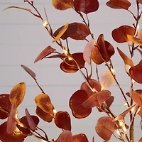 5ft. Pre-Lit LED Autumn Eucalyptus Artificial Fall Tree