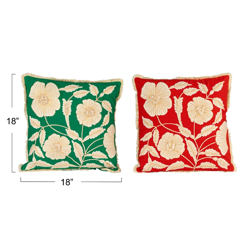 Hello Honey® Enchanted Garden Embroidered Pillow Set