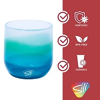 Silipint® 12oz. Mountain Air & Desert Sun Silicone Stemless Wine Glasses, 2ct.