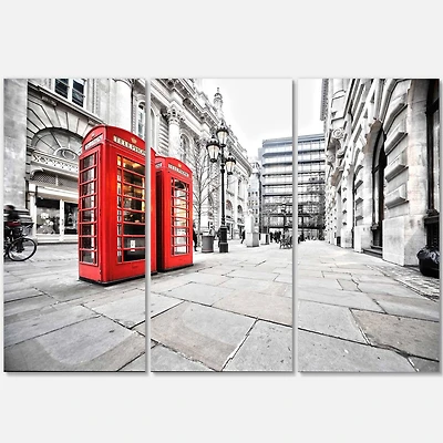 Designart - Phone Booths on Street