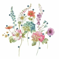 RoomMates Lisa Audit Garden Flowers Giant Decals
