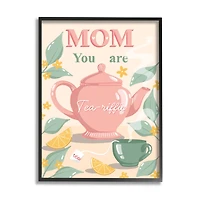 Stupell Industries Mom You Are Tea-riffic Teapot Framed Giclee Art
