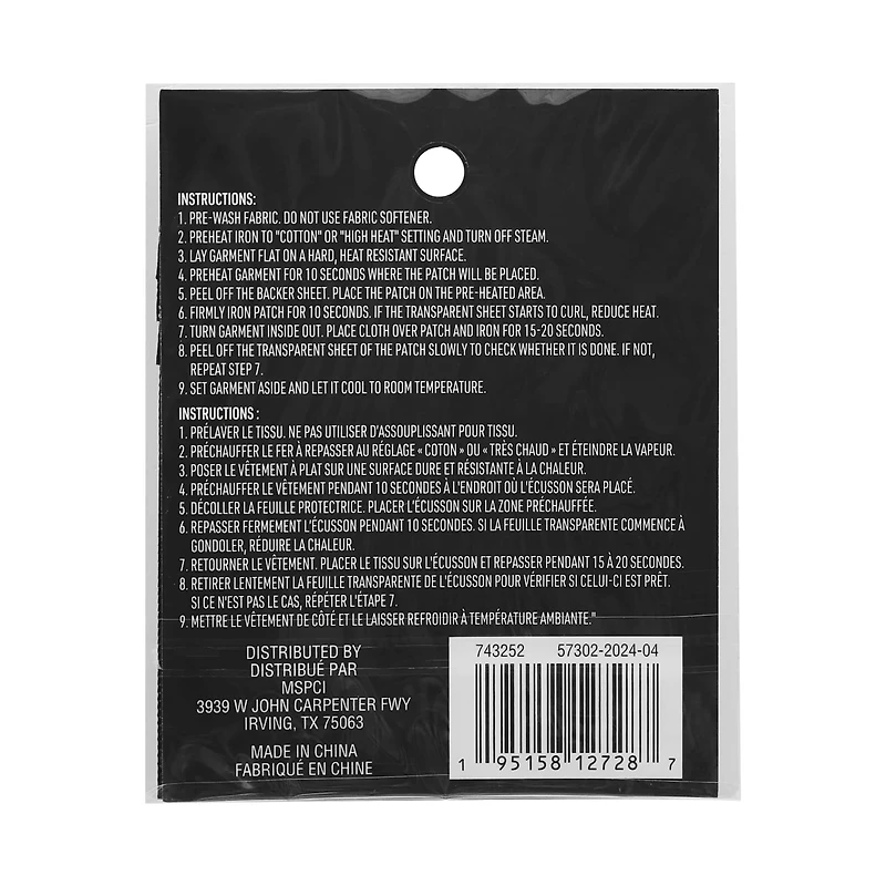 3" Rhinestone Daisy Iron On Patch by Make Market®