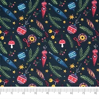 SINGER Christmas Nutcrackers Ornaments Cotton Fabric