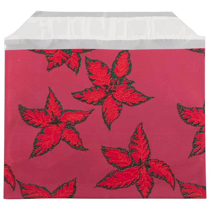 JAM Paper 5" x 6.12" Red Holly Premium Foil Self Adhesive Closure Booklet Envelopes