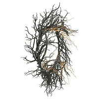 24" Black Bat Wreath by Ashland®