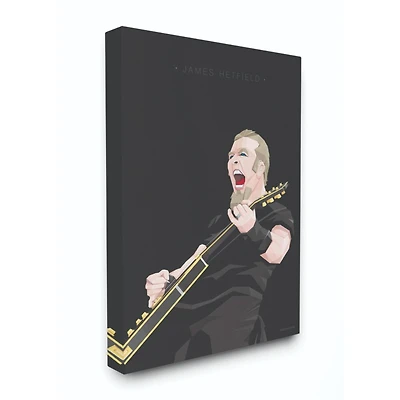Stupell Industries James Hetfield Fashion Design Wall Accent