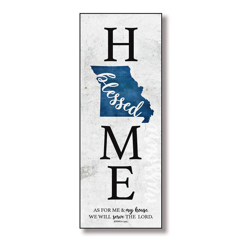 Blessed Missouri Home Wall Plaque