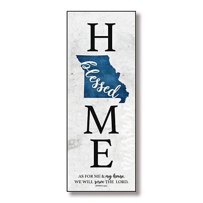 Blessed Missouri Home Wall Plaque