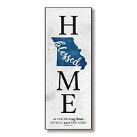 Blessed Missouri Home Wall Plaque