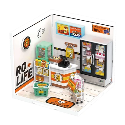 Rolife® Super Creator Energy Supply Store DIY Miniature Kit