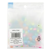 Mixed Neon Clay Alphabet Beads by Creatology™