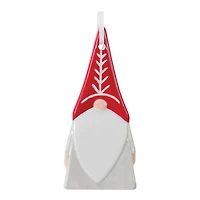 Etched Ceramic Ornament Set