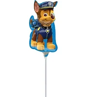14" PAW Patrol™ Chase Foil Stick Balloon