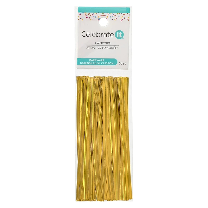 36 Packs: 50 ct. (1,800 total) Twist Ties by Celebrate It
