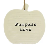 5.5" Pumpkin Love Ceramic Wall Décor by Ashland®