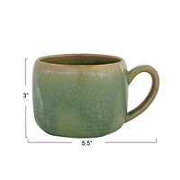 Hello Honey® 5.5" Rustic Stoneware Mug Set
