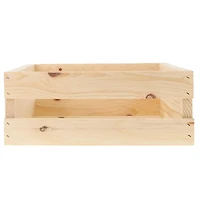 Good Wood by Leisure Arts® Pine Crate