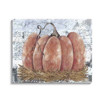 Stupell Industries Abstract Pumpkin Collage Canvas Wall Art