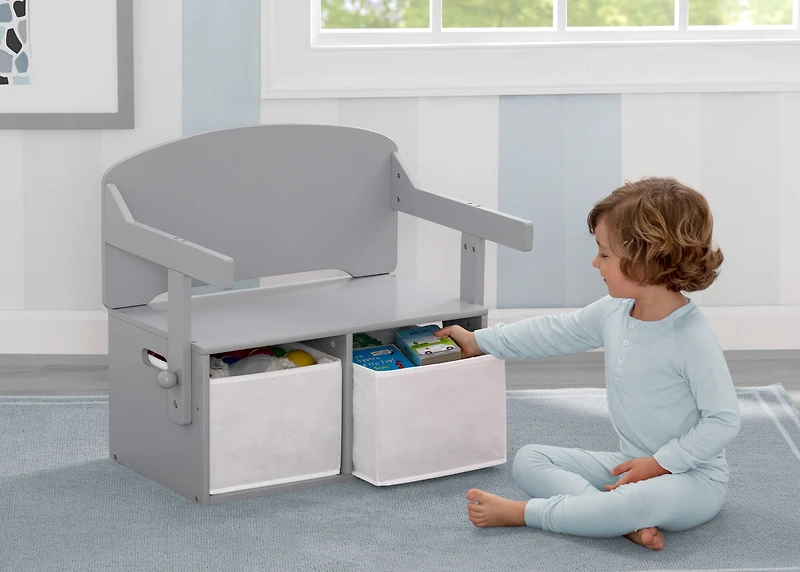 My Size Gray Activity Bench
