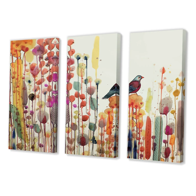 Designart - Joie De Vivre Carre