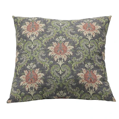 22" Multicolor Damask Accent Pillow by Ashland®