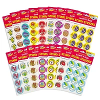 TREND Enterprises® Retro Scratch 'n Sniff Stinky Stickers® Summer 2024 Collector Combo Set