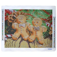 16" x 20" Gingerbread Diamond Art Kit by Make Market®