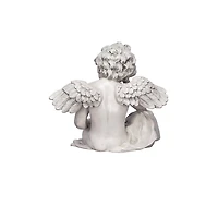 Design Toscano® 13" Mourning Mortality Sitting Cherub Sculpture