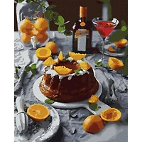 Orange Delight Painting by Numbers Kit