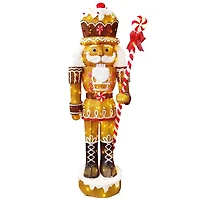 6ft. LED Outdoor Gingerbread Christmas Soldier