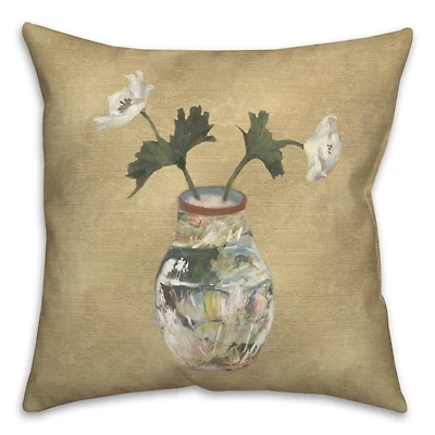 Colorful Vase 18" x 18" Indoor/Outdoor Pillow