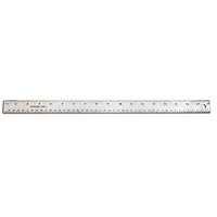 18" Stainless Steel Ruler, 6ct.