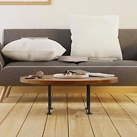 NEX™ Black Industrial Pipe Metal Table Legs, 4ct.