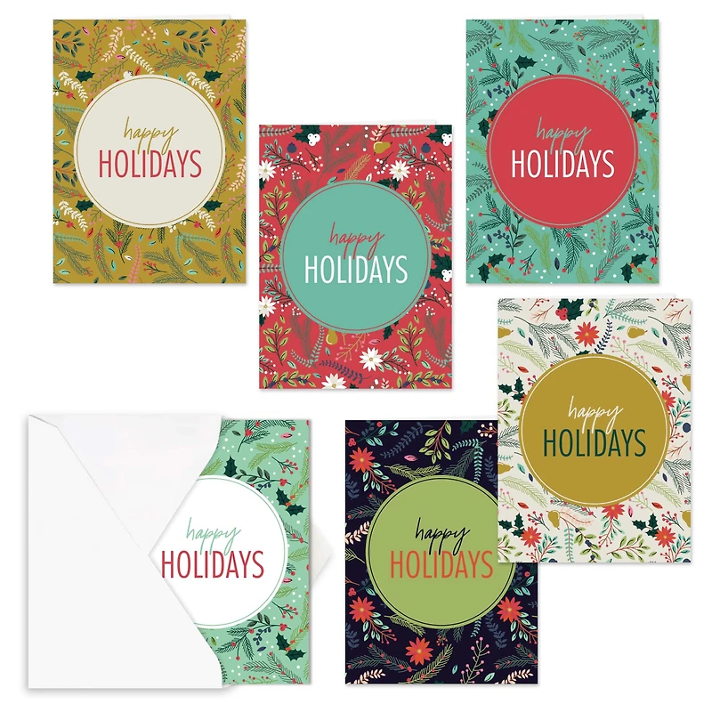 Hortense B. Hewitt Co. Holiday Greenery Holiday Cards