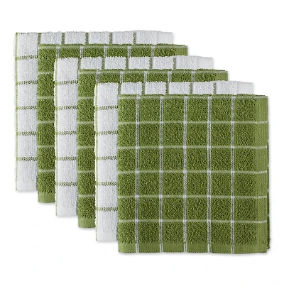 DII® Combo Windowpane Dishcloth Set