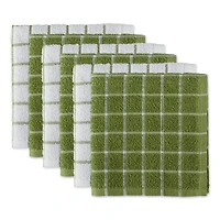 DII® Combo Windowpane Dishcloth Set