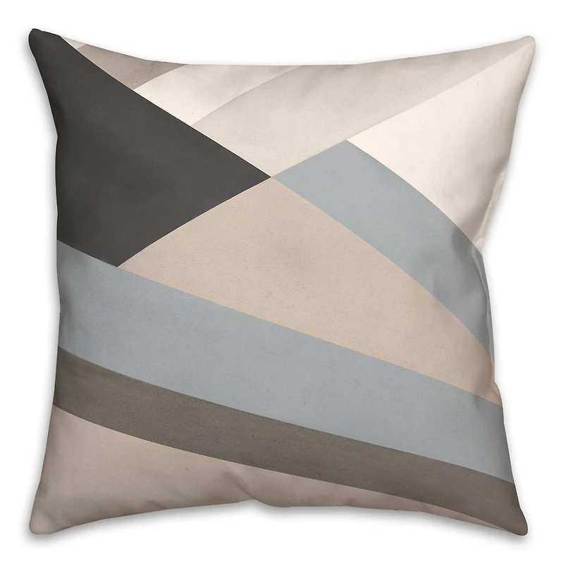Abstract Geometric 18" x 18" Throw Pillow