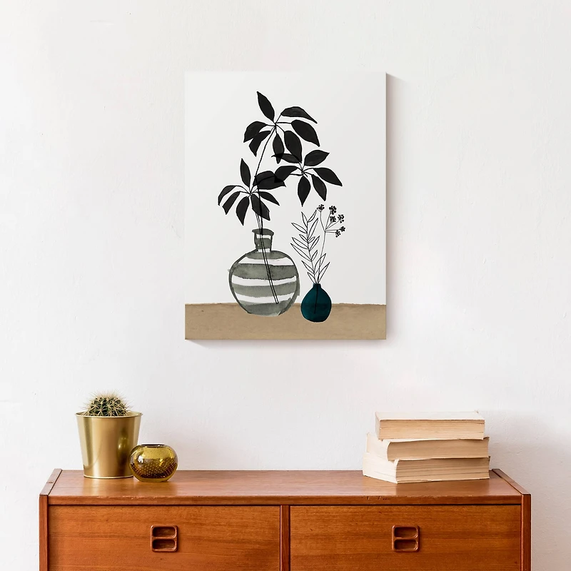 Foliage Arrangements 12" x 16" Canvas Wall Art